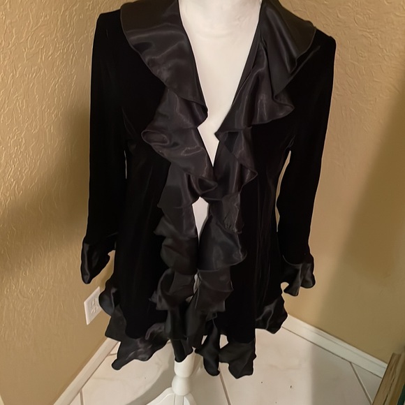 Helene Blake Velvet Jacket - Picture 3 of 16